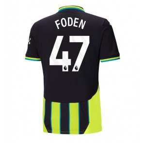 Billiga Manchester City Phil Foden #47 Bortatröja 2024-25 Kortärmad